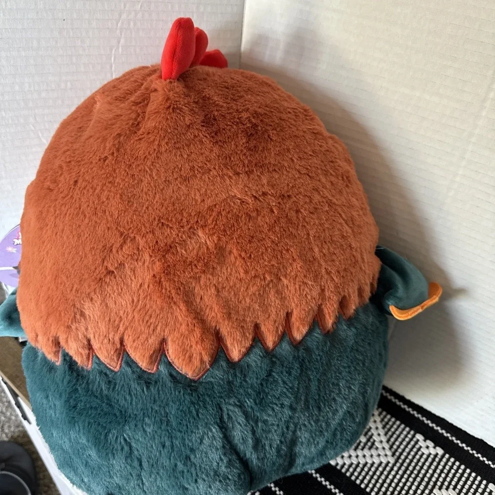 2026 Squishmallows Reed the Rooster FuzzaMallows 12 inch Exclusive NWT